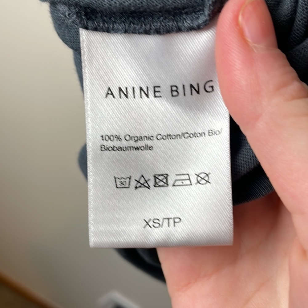 Anine Bing Lili Tee Biker - Picture 9 of 9